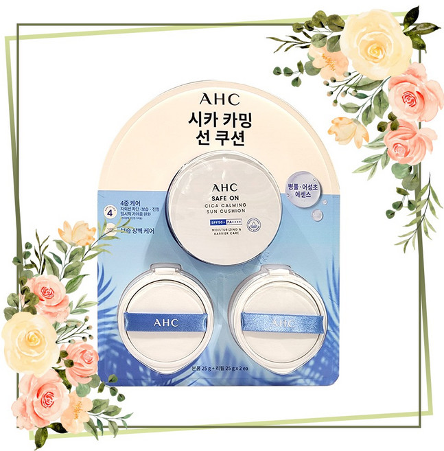 아리솔코스트코 AHC 세이프 온 시카 카밍 선쿠션 25g+리필2개, 25g, 1개