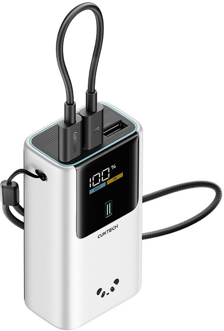 CUKTECH 酷態科 PB1055 10號MINI 行動電源 10000mAh, 白色-90天保固, 白色, 白色-90天保固
