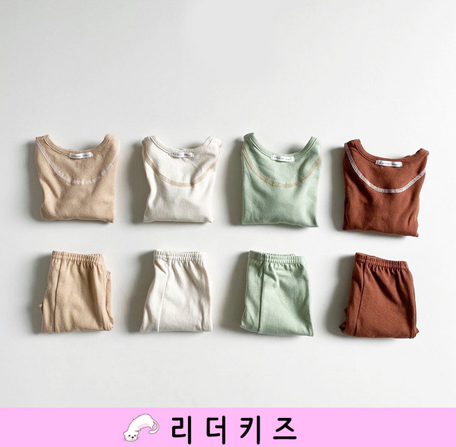 (가을) 기획 긴팔 상하복 세트 MR 아기 신생아 베이비