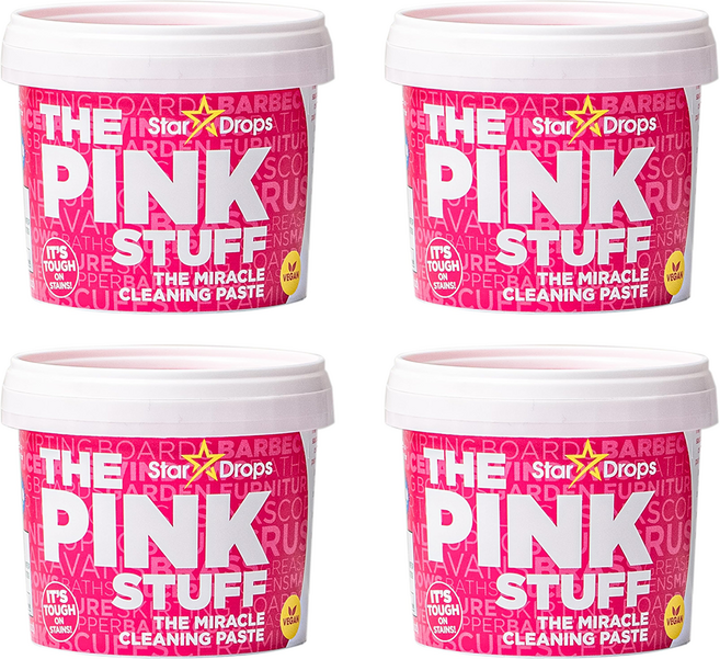 핑크스터프 미라클 클리닝 페이스트 크림 세재, 4개, 500g