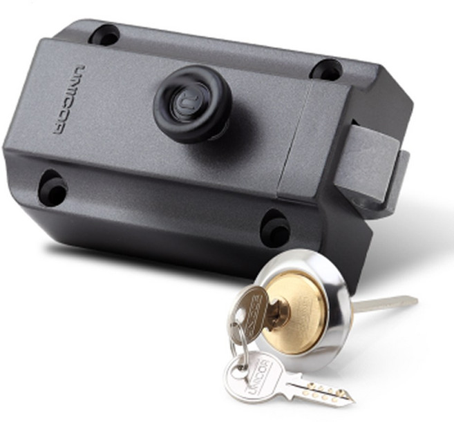 유니코 UN-4KA 대문 자동 개폐기, 1개, Dark Gray