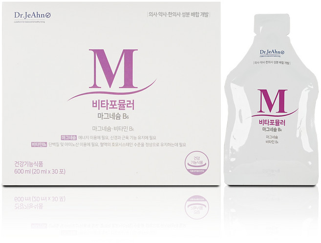 닥터제안 비타포뮬러 액상 글루콘산 마그네슘 비타민B 6, 600ml, 1개