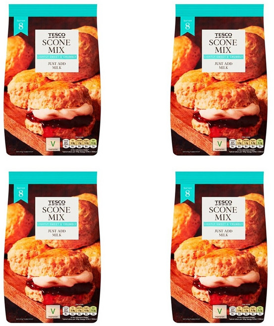 Tesco 테스코 스콘 만들기 믹스 영국 Scone Mix 320g 4개