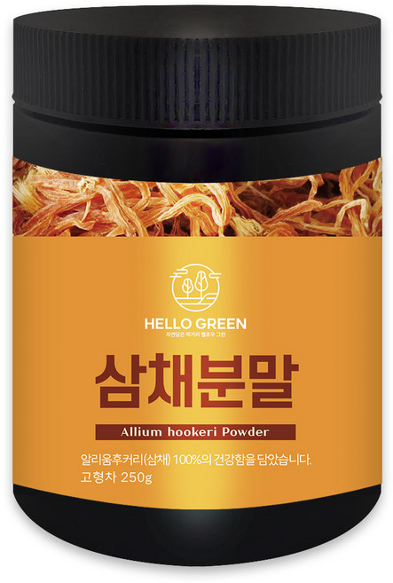 헬로우그린 삼채 분말 가루 250g 삼채뿌리, 1개