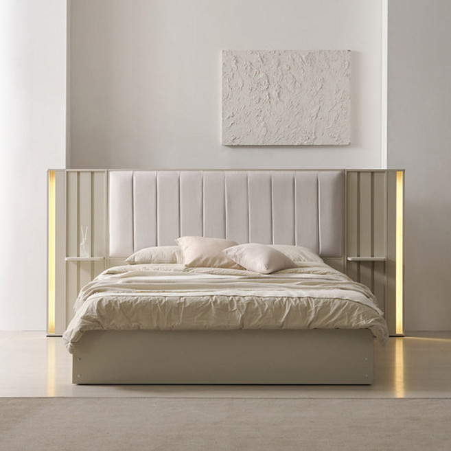 베디스 루미너스 패브릭 평상형 호텔식 침대프레임 SS(슈퍼싱글), 공통
