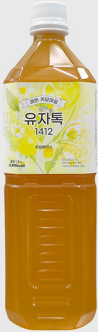 수피랑 유자톡1412 [레몬카모마일] /허브와 과일의 맛이톡톡, 1.3kg, 1개