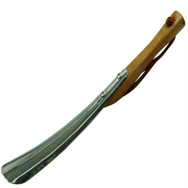 고급 원목 구두 헤라 주걱 스텐 구두칼, 1개