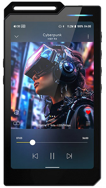 HIBY R4 무손실 음악 플레이어, 블랙