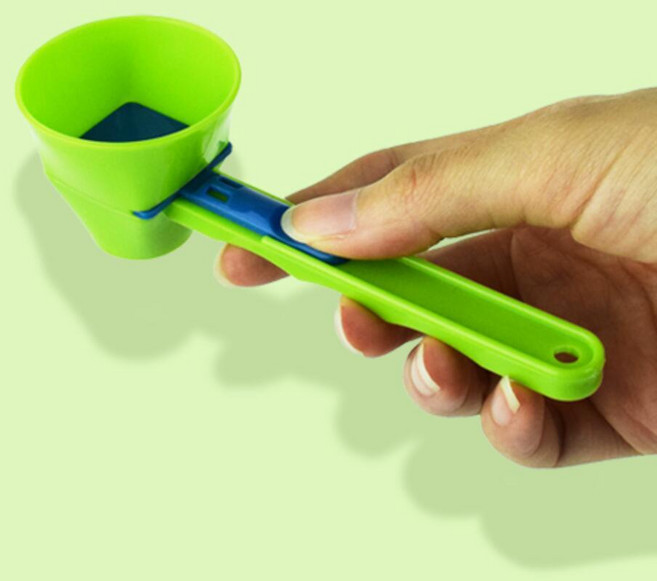 살림덕후 카페 베이킹 도구 커피가루계량 플라스틱계량스푼 쉐이크 셰이크, 1개