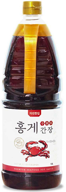자연한입 홍게간장, 1개, 1.8L