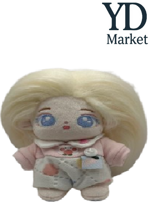 YD market 10cm인형옷 인형의상 키링 분홍 미니 니트, 1개, 분홍 니트