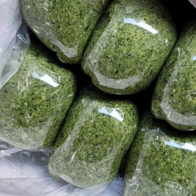 저염 저당 현미 콩고물 쑥인절미 2KG, 20개, 100g