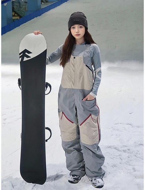 滑雪沖鋒衣套裝 女 戶外防水 單板 雪服