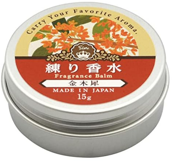 일본 금목서 고체향수 15g 핸드크림 보습크림 Sin, 1개