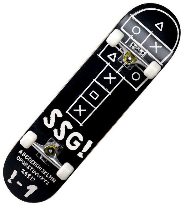 專業成人兒童幼童滑板 四輪楓木板 初學者造型雙翹板, G黑（專業級高彈輪）, 1個