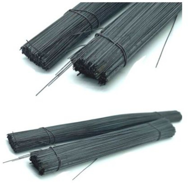 철근용 결속선 가는철사 낱개 450mm, 철근용 결속선 가는철사 낱개판매 450mm 1묶음