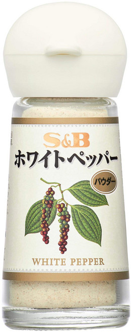 S & B 화이트 페퍼 (파우더) 15g × 5 개, 5개