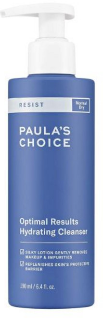 폴라의 레지스트 최적 결과 보습 클렌저 녹차 및 카모마일 안티에이징 페이스 워시 건성 피부 6.4온스, 1개