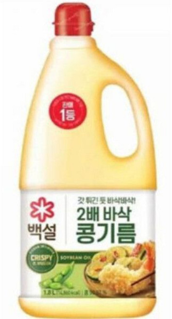 백설 2배바삭 콩기름 1.8L 10개/