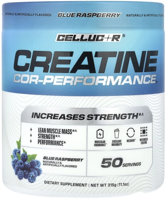 새해 건강을 선물하세요 C4 / Cellucor OR-Performance® 크레아틴 블루 라즈베리 315g(11.1oz) 특별관리진행, C4CellucorCreatineORPerformanc, 315g, 1개 - 쿠팡