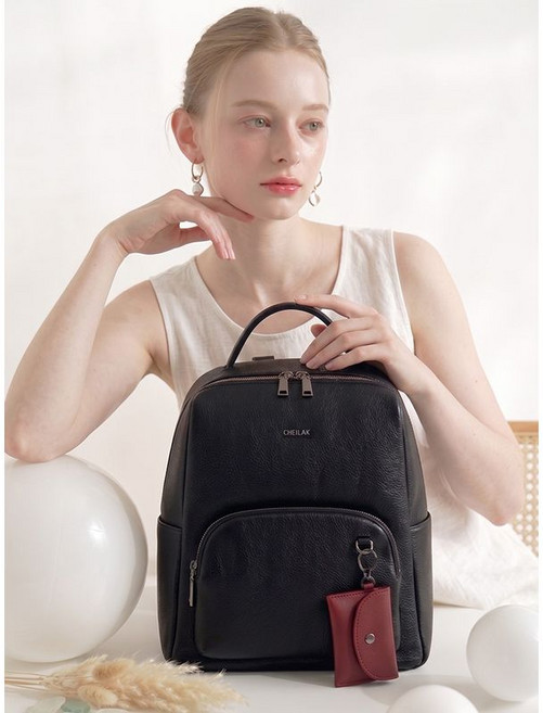 에스콰이아 뉴밸류 소가죽 백팩