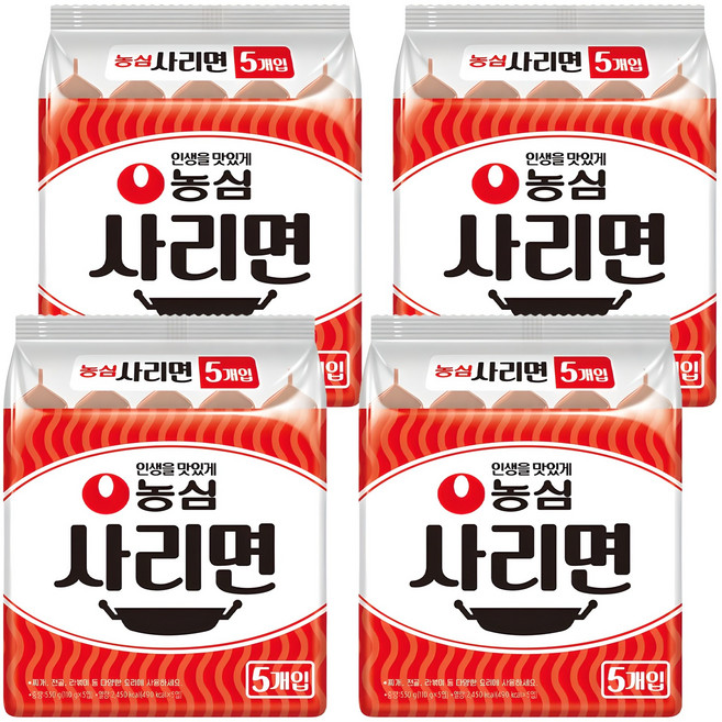 농심 사리면 110g, 20개