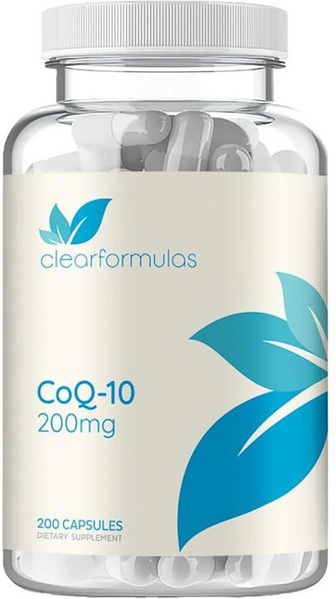 빠른 흡수 CoQ10 200mg - 코엔자임 Q10 심장 에너지 및 노화 지원을 위한 강력한 항산화 물질 높은 안정성 유비퀴논 캡슐 cGMP 미국 실험실에서 제작 (200회분), 빠른 흡수 CoQ10 200mg - 코엔자임 Q10 심, 1개, 0.9755733587659746