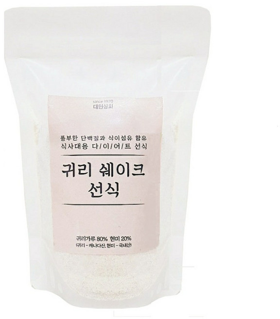 50년전통대현상회 현미귀리쉐이크 식사대용선식, 1kg, 1개