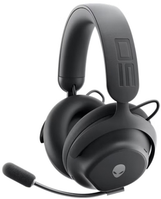 Alienware 프로 시리즈 게이밍 무선 헤드셋, 다크 문 블랙