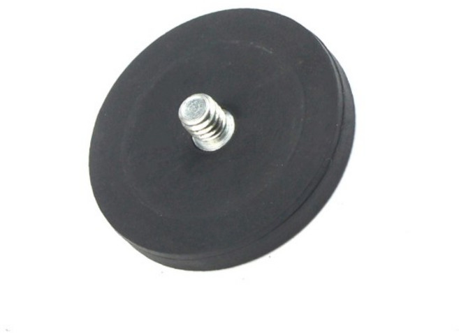 M4 M5 M6 미니 마그네틱 마운트 D31mm 원형 베이스 고무 코팅 자석 (카메라 자동차 루프 라이트 바 홀더, 01 AUTO, 01 CHINA, 01 M5 Bolt