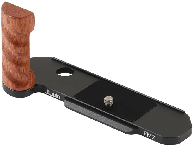 니콘 FM2 브래킷 홀더 핸드 그립 카메라 L 플레이트 수직 비디오 촬영 유니버설 포토그래피카용 FOTGA 퀵, 01 Black