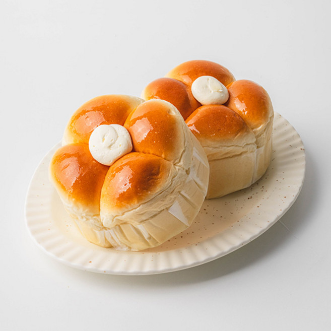 [카페노리] 냉동완제품 - 연유버터 브레드, 6개, 125g