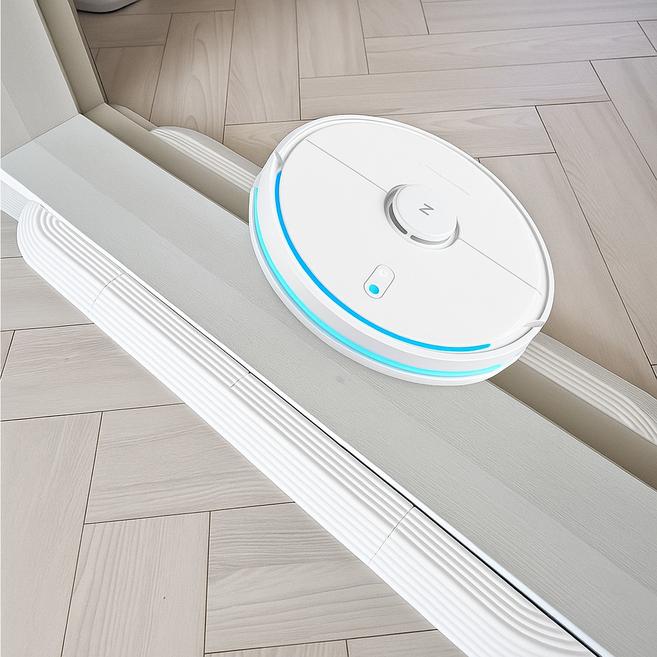엣지릴렉스 로봇청소기 문턱 경사대, 2개, 화이트