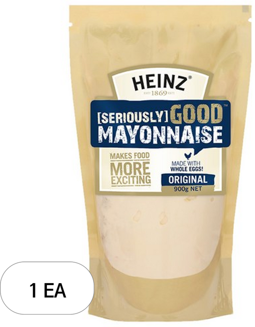 크래프트하인즈 시리어슬리 굿 오리지널 마요네즈, 900ml, 1개