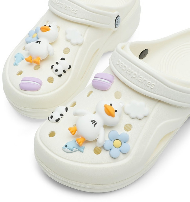 페이퍼플레인 12종 동물농장세트 파츠세트 운동화꾸미기 악세사리