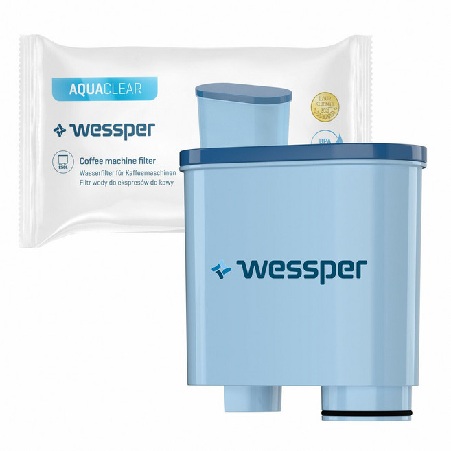 웨스퍼 필립스 아쿠아클린 라떼고 에스프레소머신 호환 정수필터 CA6903/10, 2개