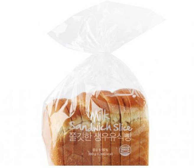 쫄깃한 생우유식빵 신라명과, 1개, 390g