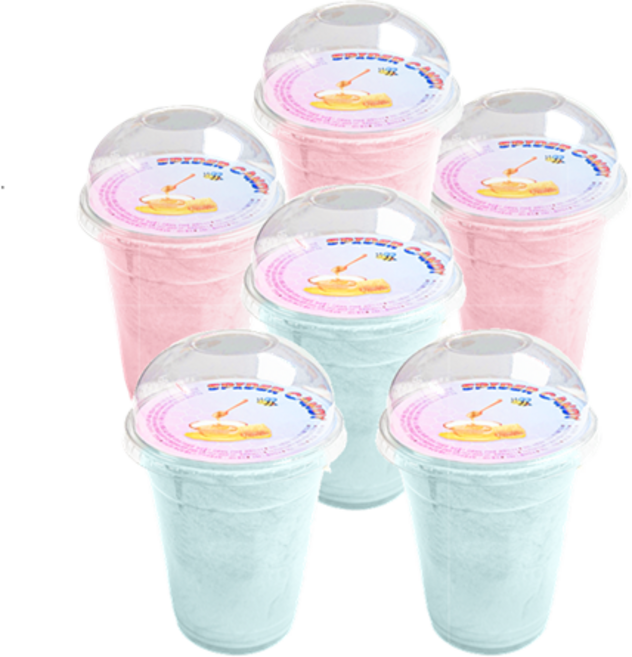 허니 스파이더캔디 솜사탕(10g), 6개, 10g