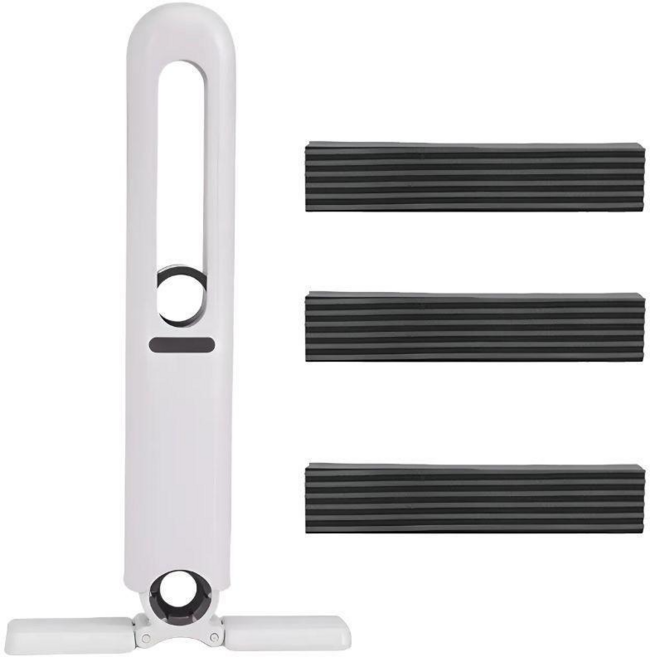 미블룸 초강력 흡수 미니 원터치 고분자 스펀지 행주 밀대 걸레 1 + 스펀지 3개, 1세트