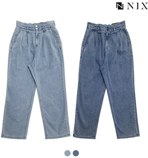 [NIX]여)저온스 소프트데님 루즈테이퍼드(FNQMDDZ590M