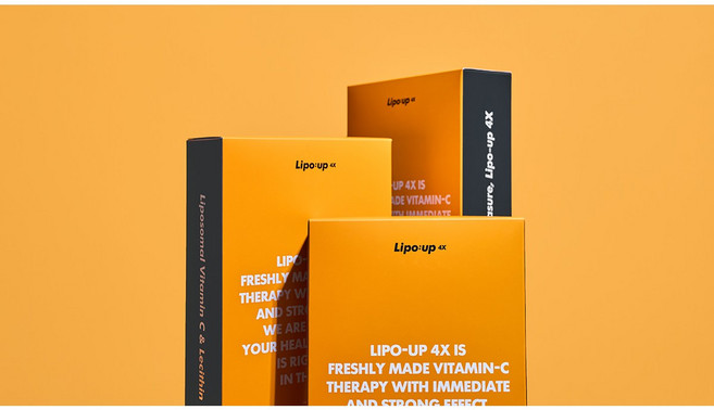 [3 BOX / 30포] 특허받은 리포조말 비타민C 리포업 4X Lipo up 4X, 20ml