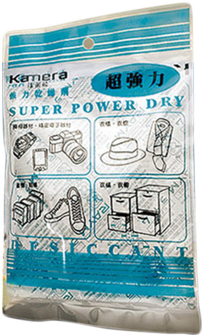 Kamera 乾燥劑 適用於相機衣物鞋子防潮, 1個, 120g