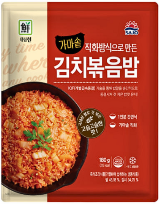 대림선 가마솥 김치볶음밥 180g, 10개