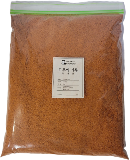25년 국산 햇 고추씨가루 1KG 산지직송 최상급 고추씨가루, 1개