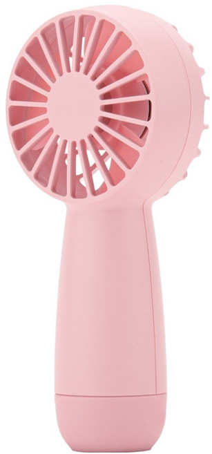 구스페리 저소음 경량 미니 핸디 무선 손선풍기, MCF-003, 핑크