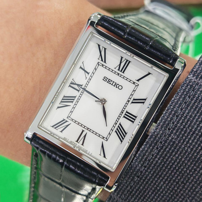 [Seiko] 세이코 컨셉츄얼 레귤러 클래식 쿼츠 SWR103P1 빈티지 시계 풀 세트 수량 판매