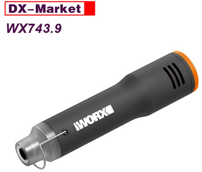 무선히팅건 소형 무선 차량용 열풍기 wx743.9 worx 20v makerx 미니 건, wx743.9 -본문만, 1개