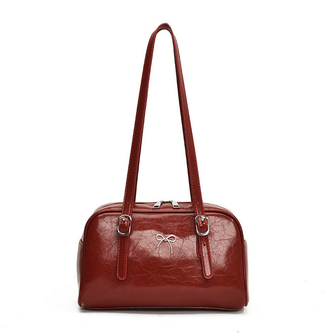 샤샤벨 리본 포인트 여성 가방 여자 바게트백 핸드백 토트백 숄더백