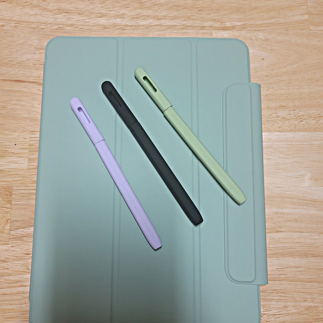 [무료] 배송 룡샵 S펜 케이스 갤탭 갤럭시탭 S7 S7+ 플러스 라이트 커버 홀더 실리콘 펜촉 펜슬 펜 터치펜 갤럭시 삼성 태블릿, 파스텔라벤더, 1개