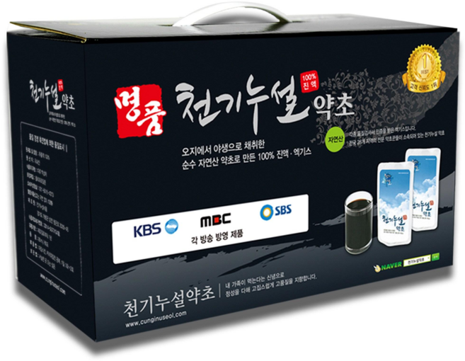 자연산 개다래 진액 천기누설약초 최근 가장 많이 팔린 상품 1박스 90ml 60포, 5.4L